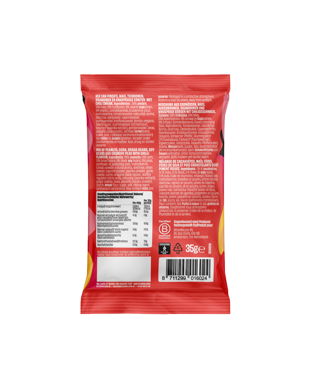 Chilli Nut Mix 35g