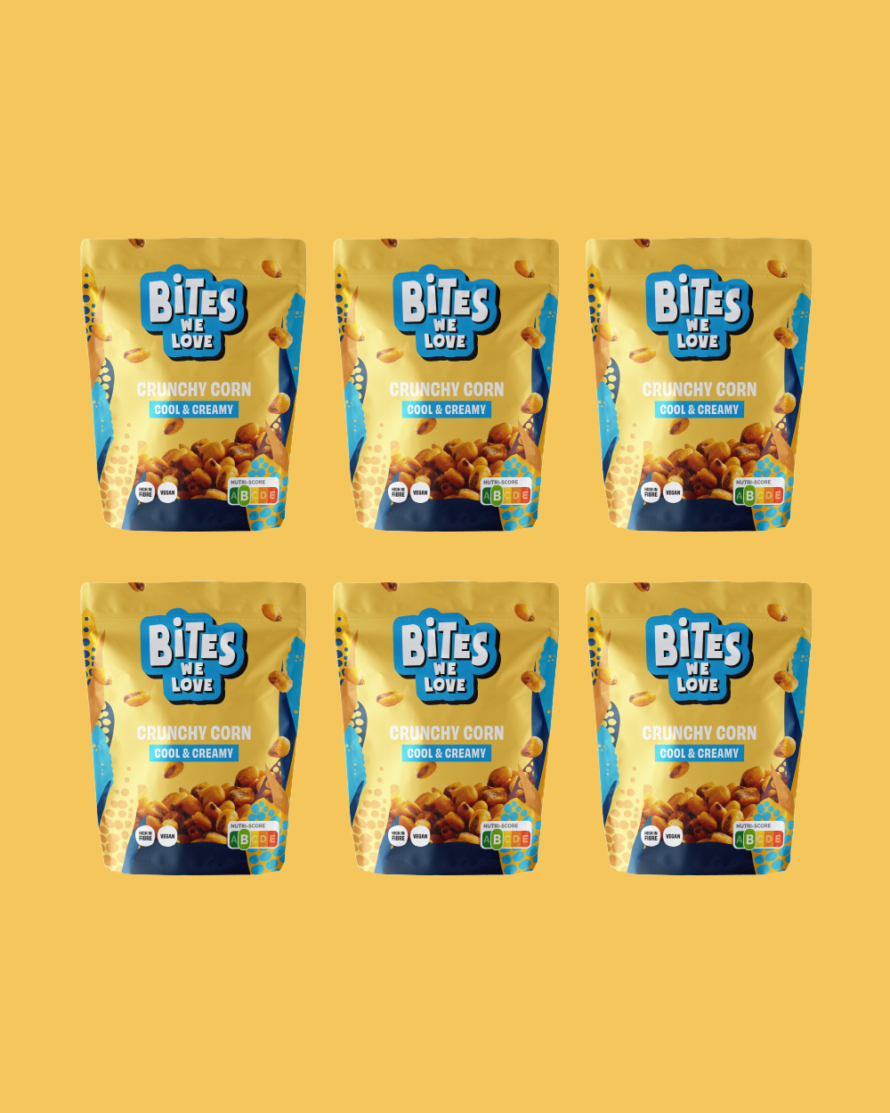 Crunchy Corn Cool & Creamy 100g