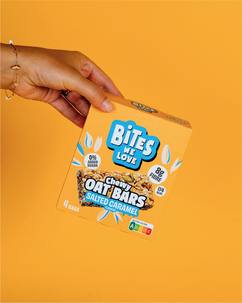 Chewy Oat Bar Salted Caramel 4*30g