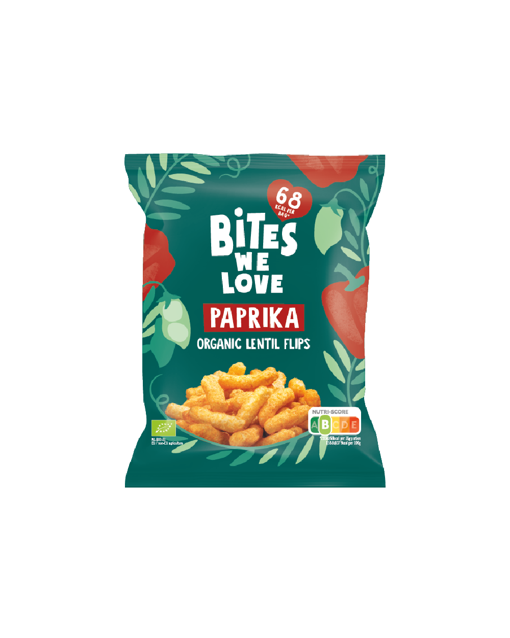 Lentil Puffs Paprika 18g