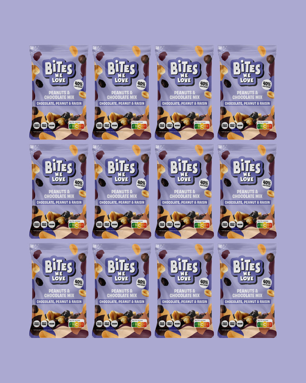 Chocolate Peanut Raisin Mix 30g 
