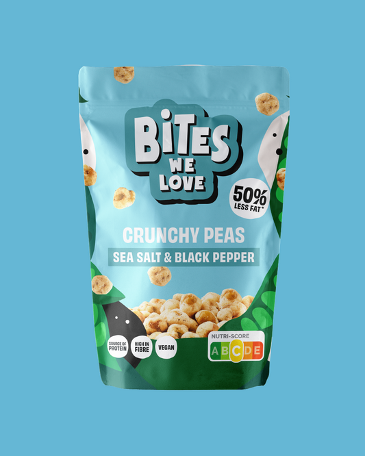 Crunchy Peas Sea Salt &amp; Black Pepper 6*100g 