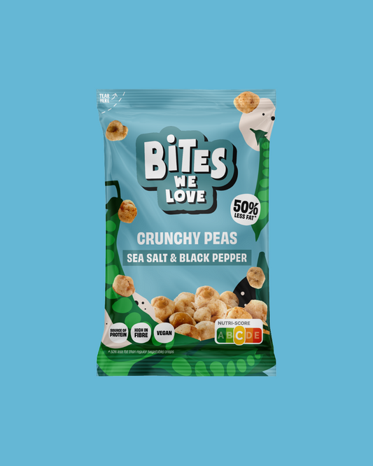 Crunchy Peas Sea Salt &amp; Black Pepper 30g 
