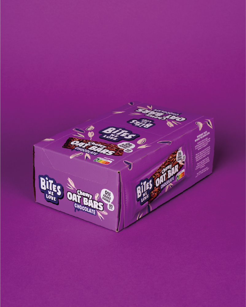 Chewy Oat Bar Chocolate Display Box 16*30g