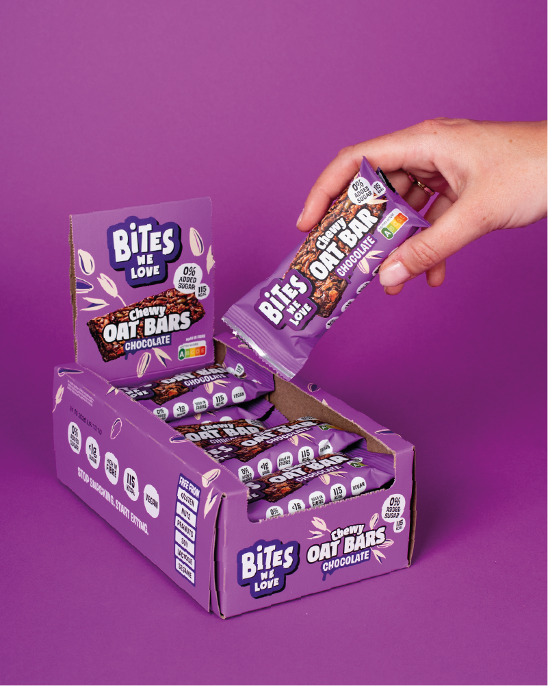Chewy Oat Bar Chocolate Display Box 16*30g