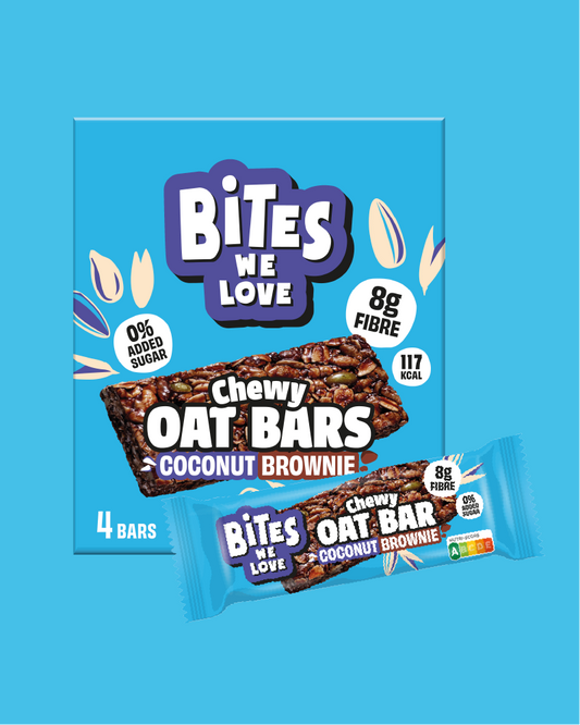 Chewy Oat Bar Coconut Brownie 4*30g