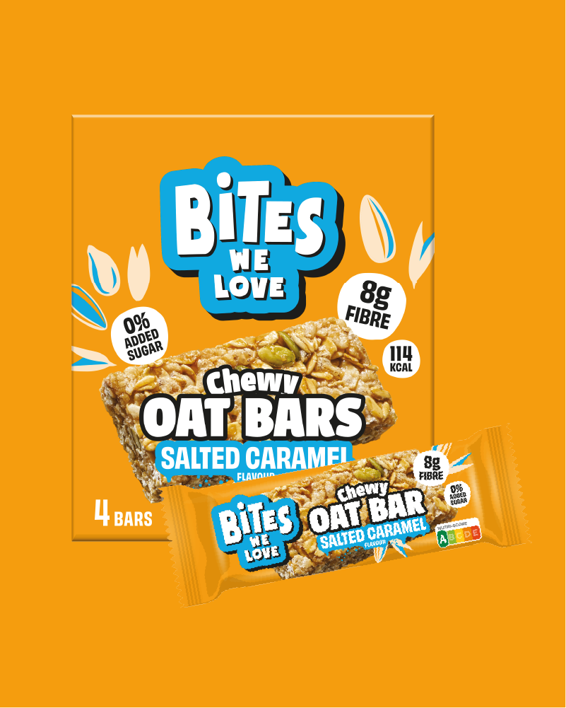 Chewy Oat Bar Salted Caramel 8*4*30g