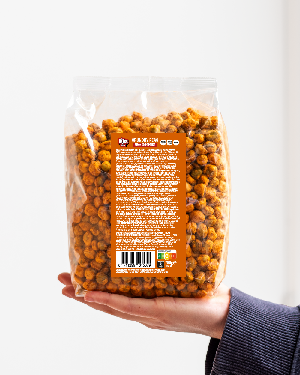 Crunchy Peas Smoked Paprika 750g 
