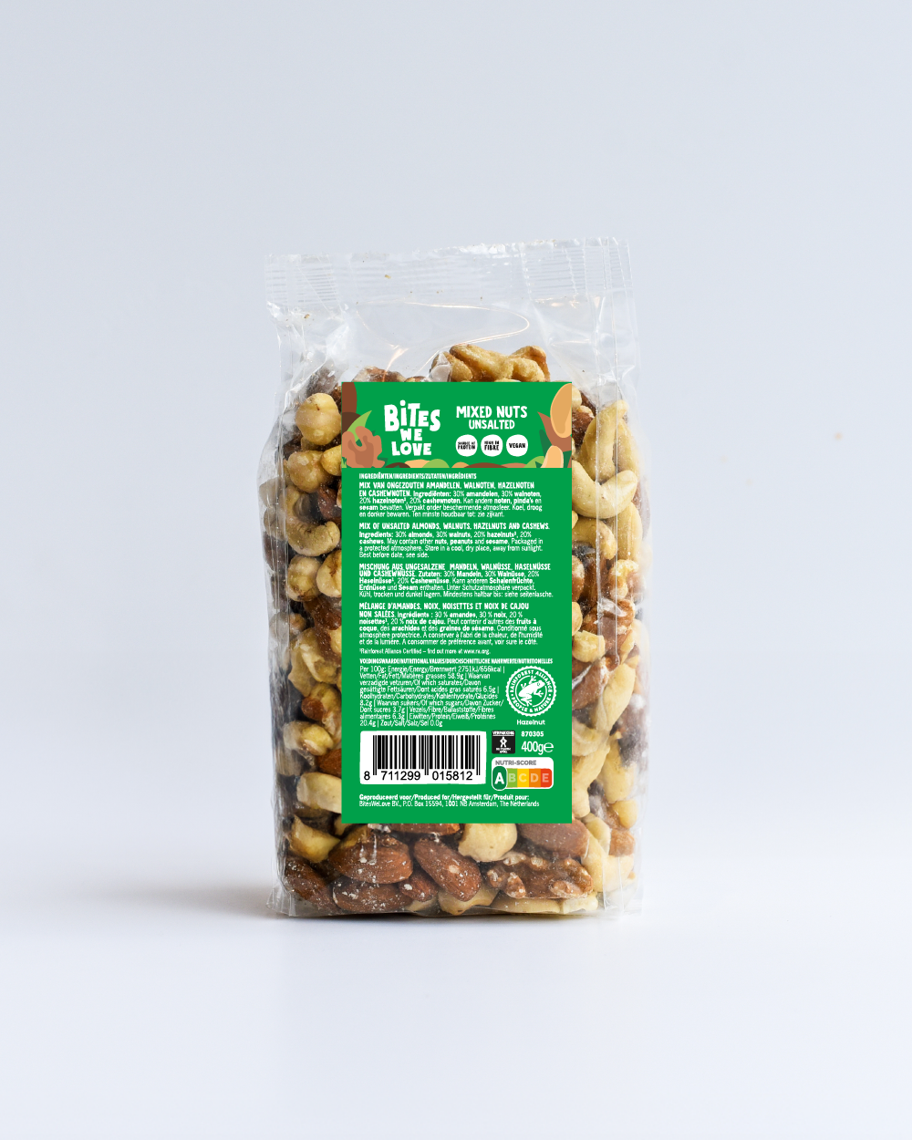 Mixed Nuts Unsalted 1000g 