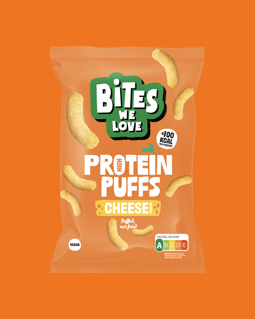 Protein Puffs Cheese 6*75g
