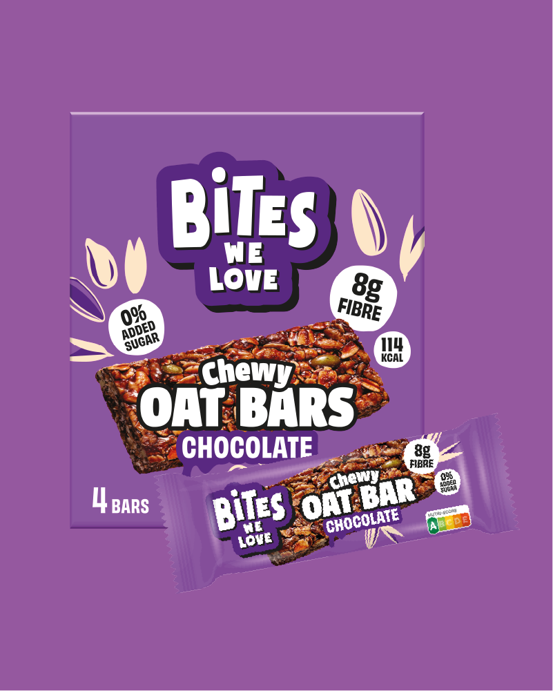 Chewy Oat Bar Chocolate 4*30g