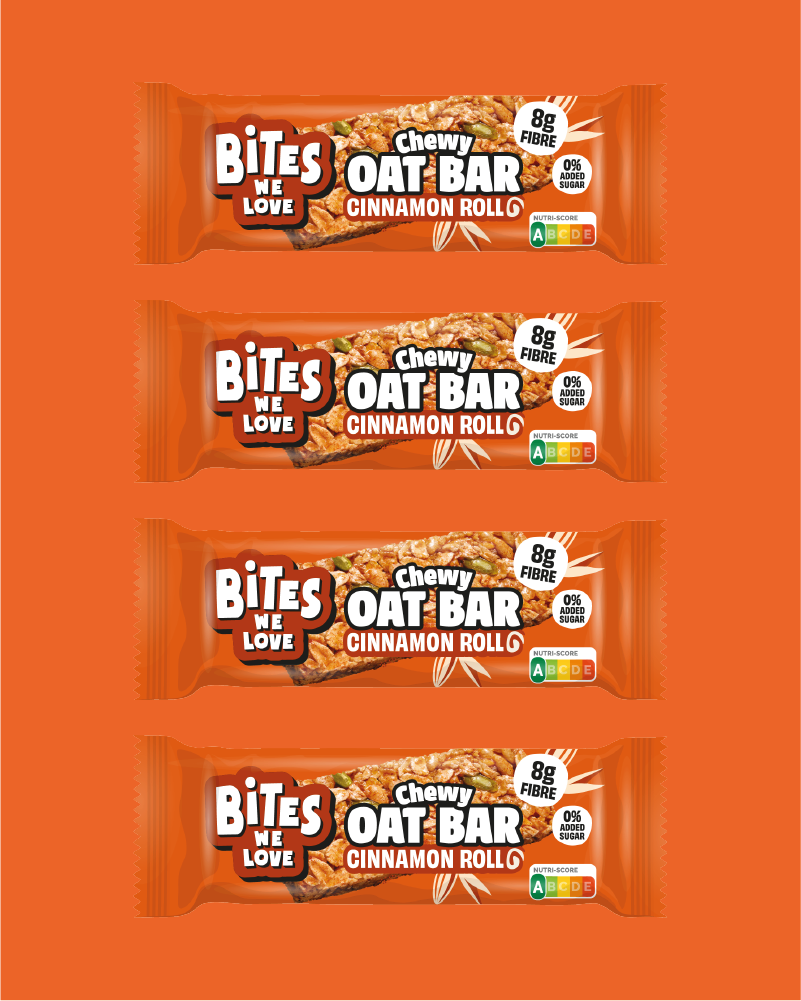 Chewy Oat Bar Cinnamon Roll 30g