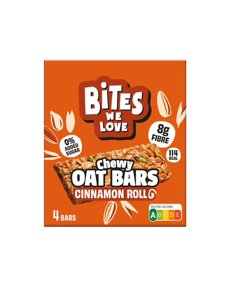 Chewy Oat Bar Cinnamon Roll 30g
