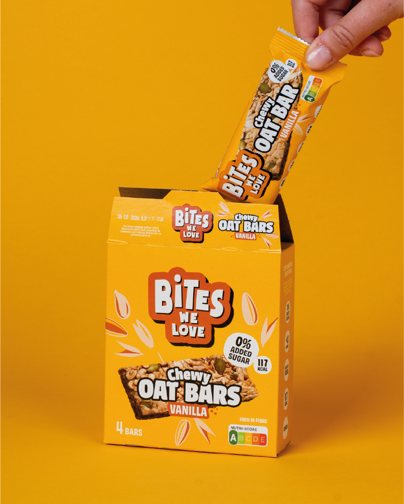 Chewy Oat Bar Vanilla 4*30g