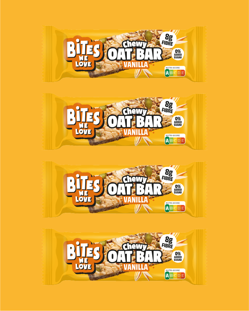 Chewy Oat Bar Vanilla 4*30g