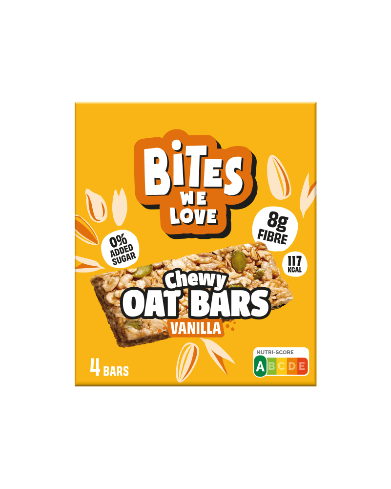 Chewy Oat Bar Vanilla 4*30g