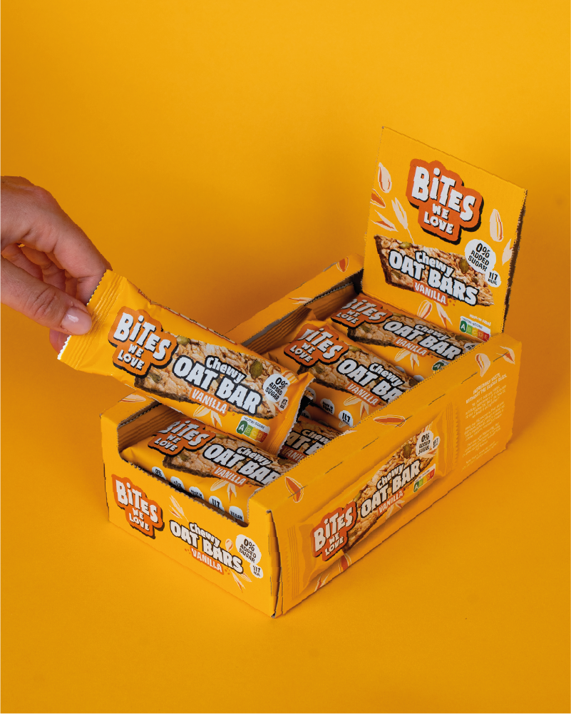 Chewy Oat Bar Vanilla Display Box 16*30g