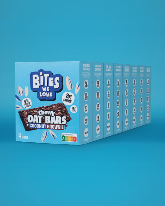 Chewy Oat Bar Coconut Brownie 8*4*30g