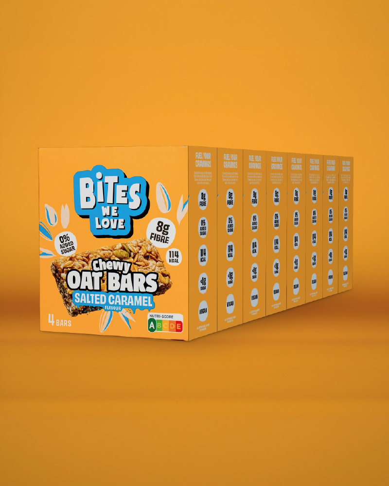 Chewy Oat Bar Salted Caramel 8*4*30g