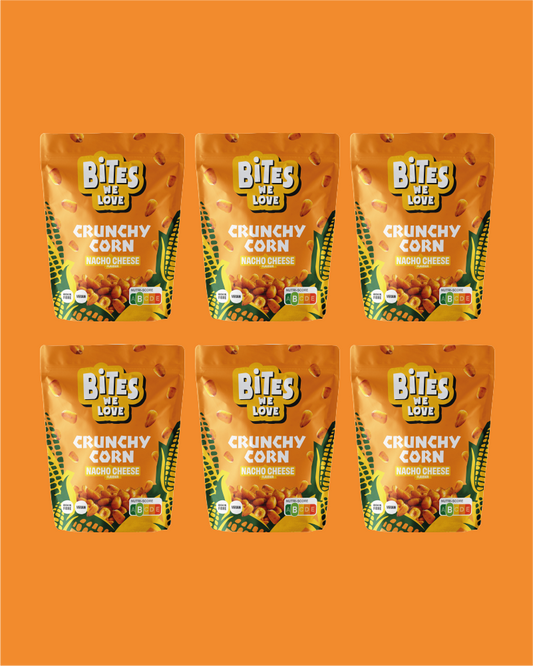 Crunchy Corn Nacho Cheese 100g