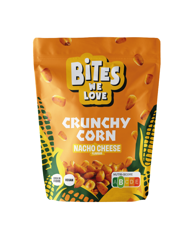 Crunchy Corn Nacho Cheese 100g (losse stazak)