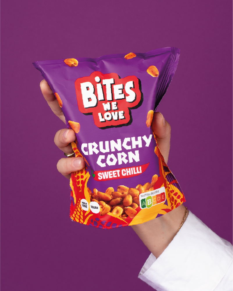 Crunchy Corn Sweet Chilli 100g (losse stazak)