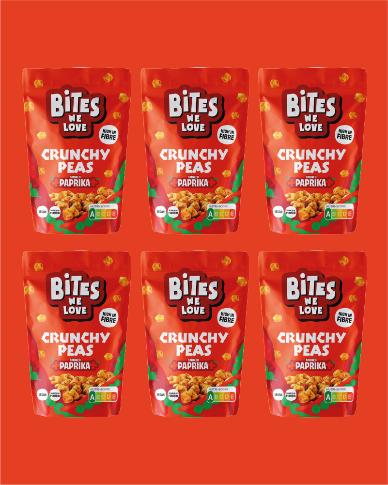Crunchy Peas Smoked Paprika 6*100g 