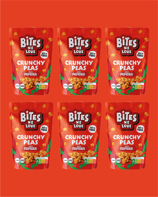 Crunchy Peas Smoked Paprika 6*100g 