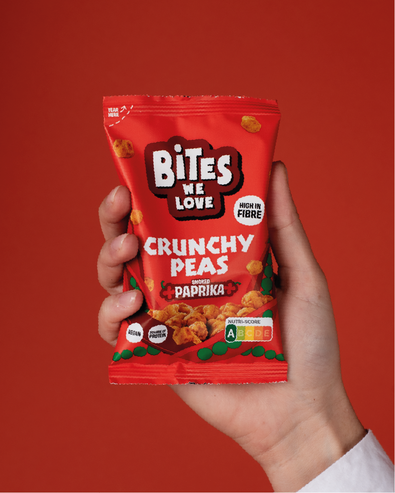 Crunchy Peas Smoked Paprika 30g 