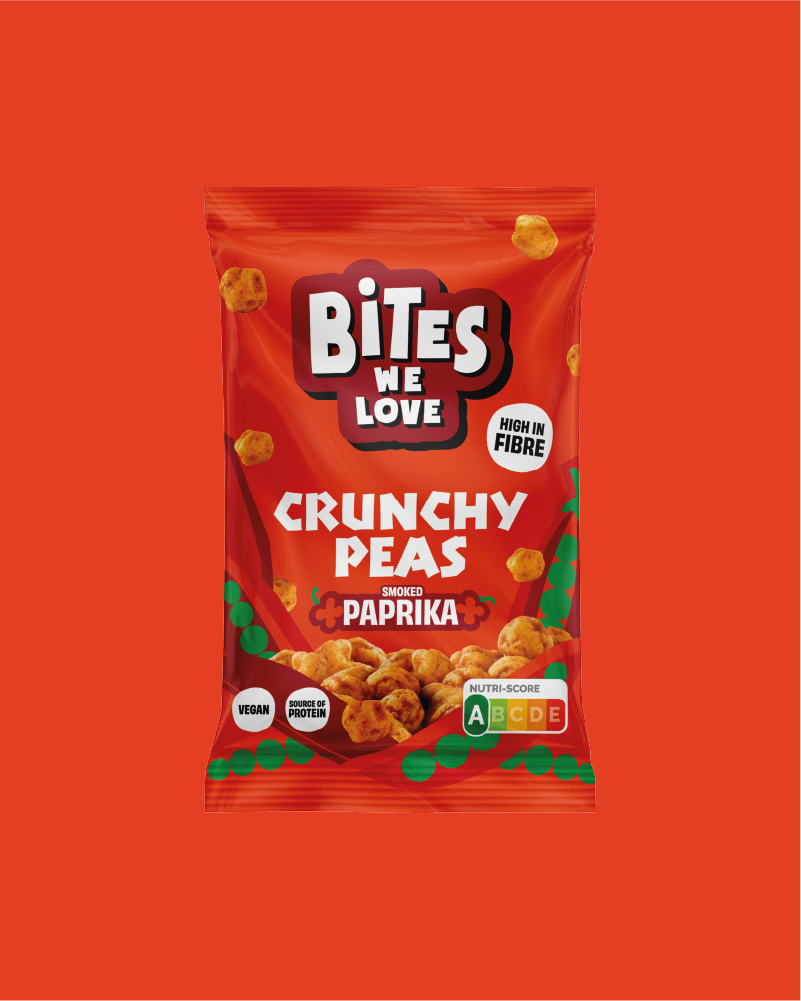Crunchy Peas Smoked Paprika 30g 