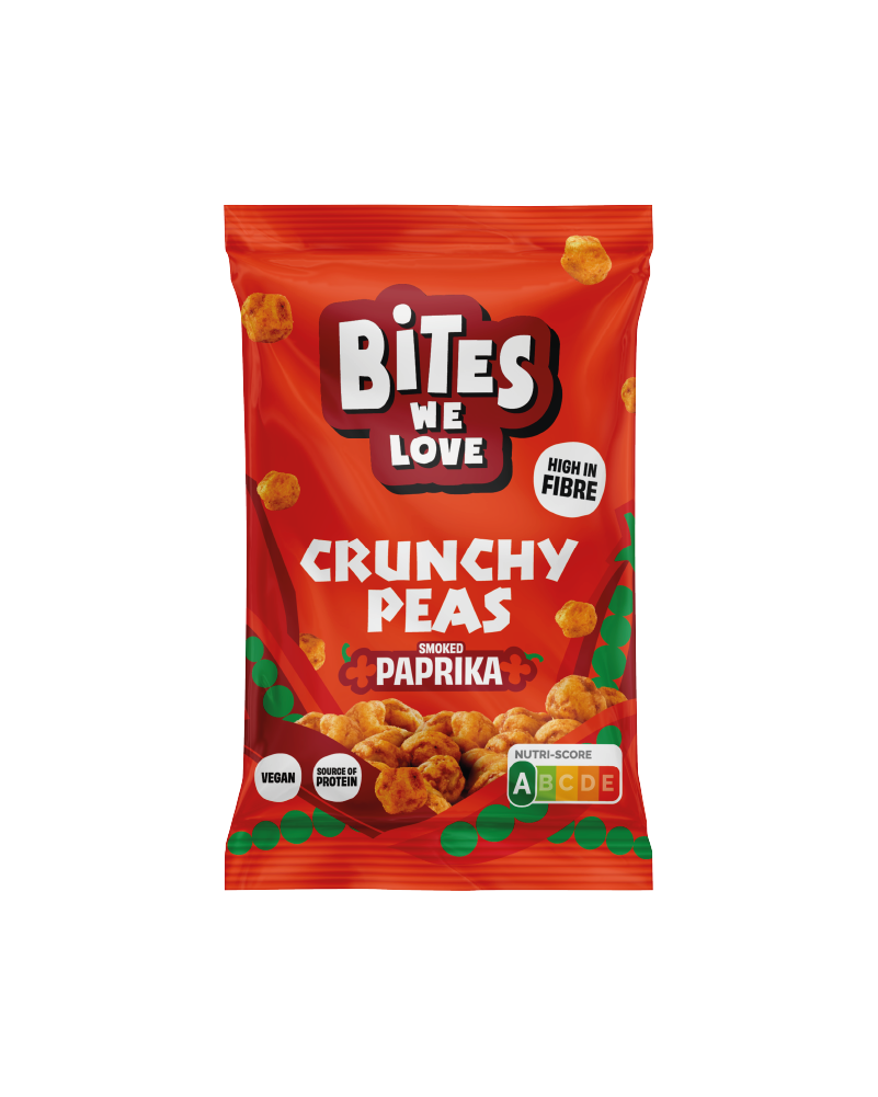 Crunchy Peas Smoked Paprika 30g 