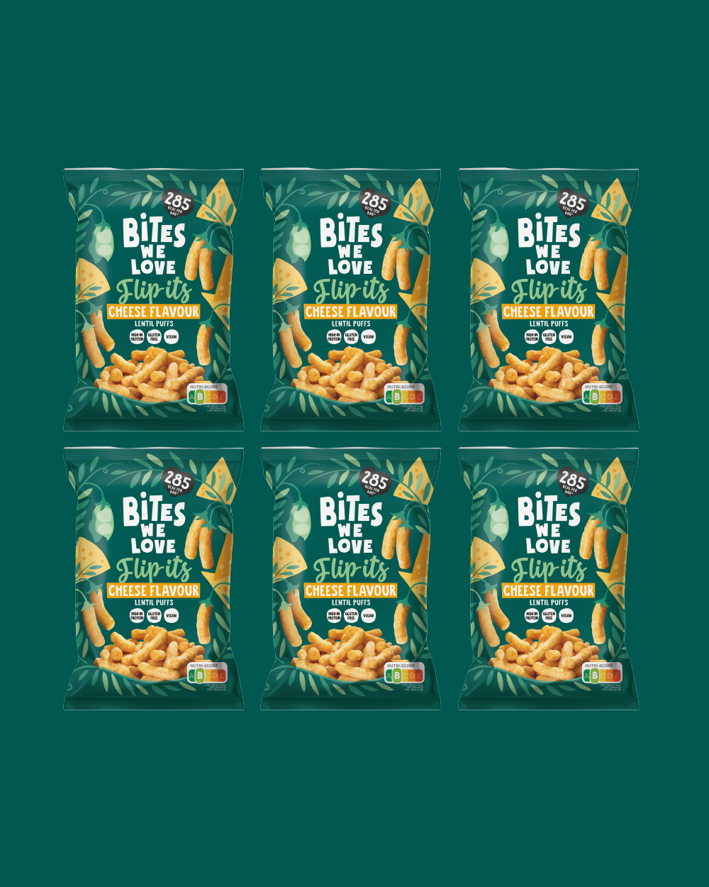 Lentil Puffs Vegan Cheese 75g 