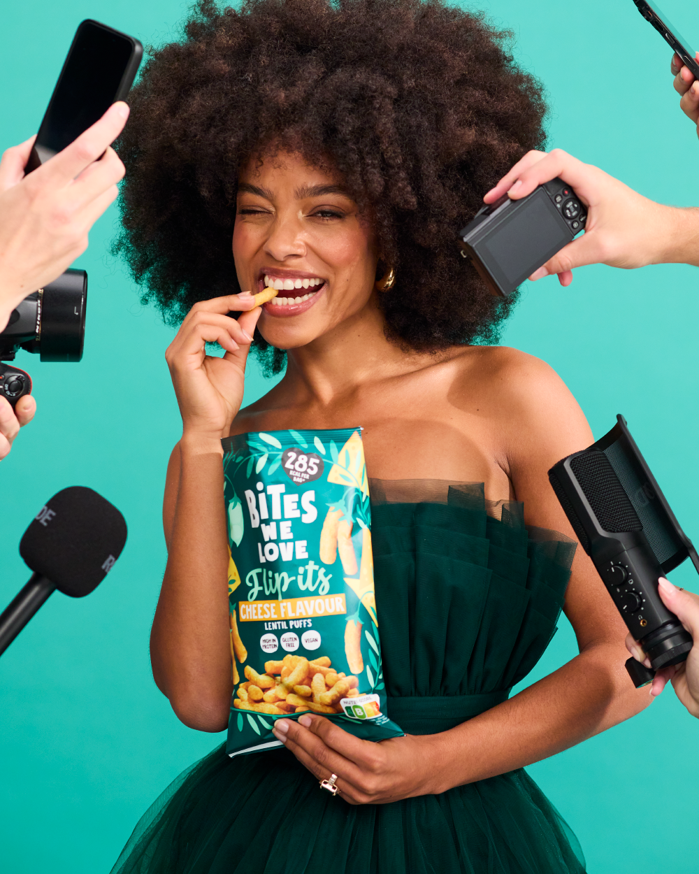 Lentil Puffs Vegan Cheese 75g 