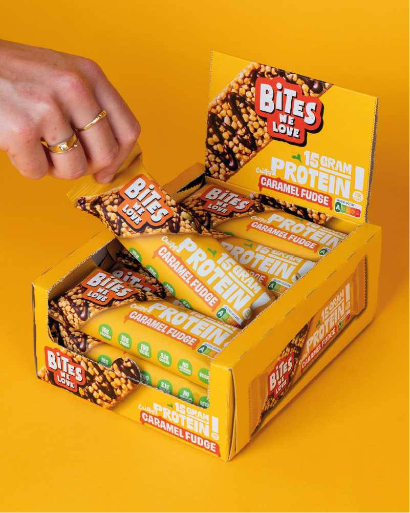 Protein Bar Caramel Fudge 50g