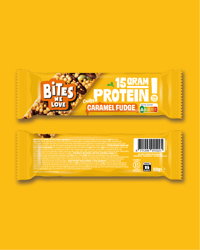 Protein Bar Caramel Fudge 50g