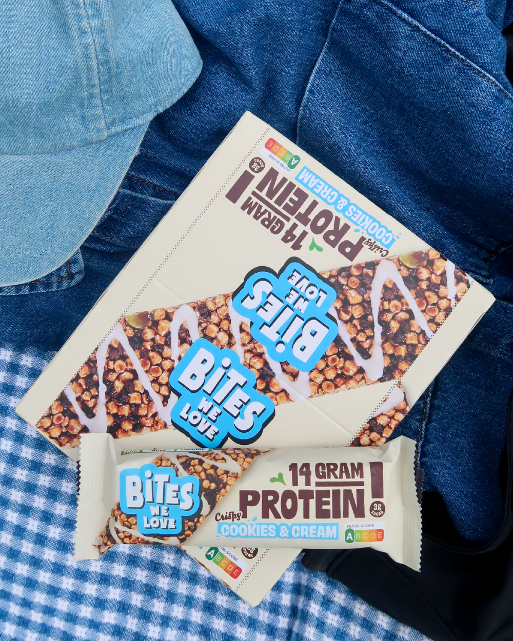 Protein Bar Cookies &amp; Cream 12*50g